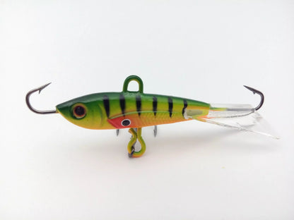 4 Colors Optional Ice Hook Road Sub Bait 60mm 10.5g Metal Fish Bait for ice fishing