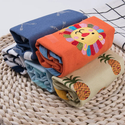 Baby Triangle Harmony Cotton Outfit Set 5-Piece for infants, soft and breathable baby clothes