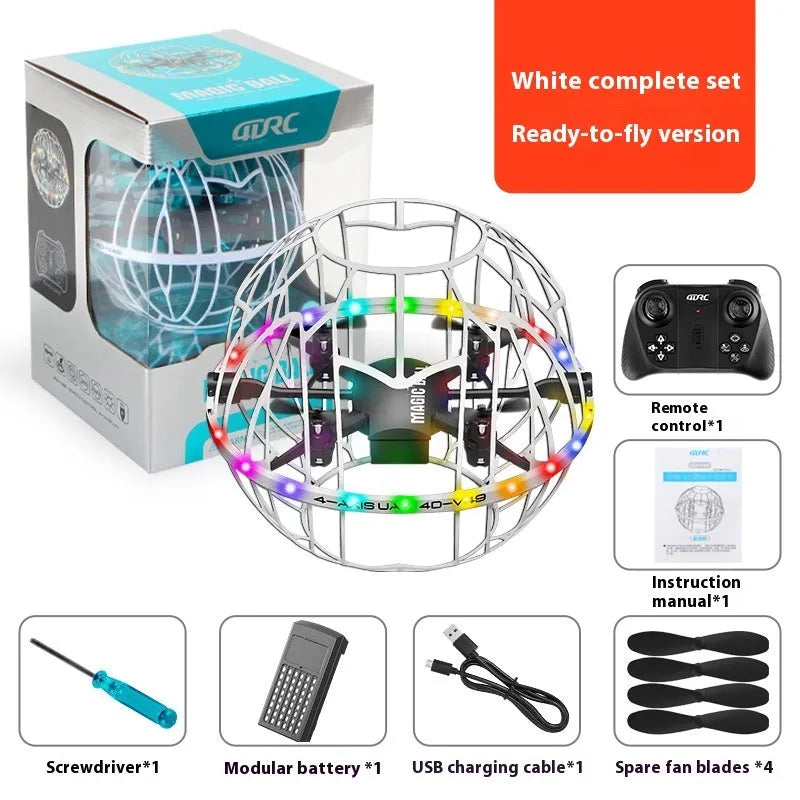 Portable Household V49 Multifunctional Drone Quadcopter in white or black, plastic body under 30cm for teenagers