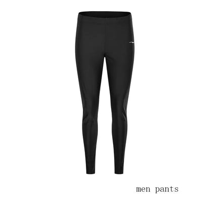 Outdoor running jacket and pants set for fitness sports, available in sizes S to 4XL