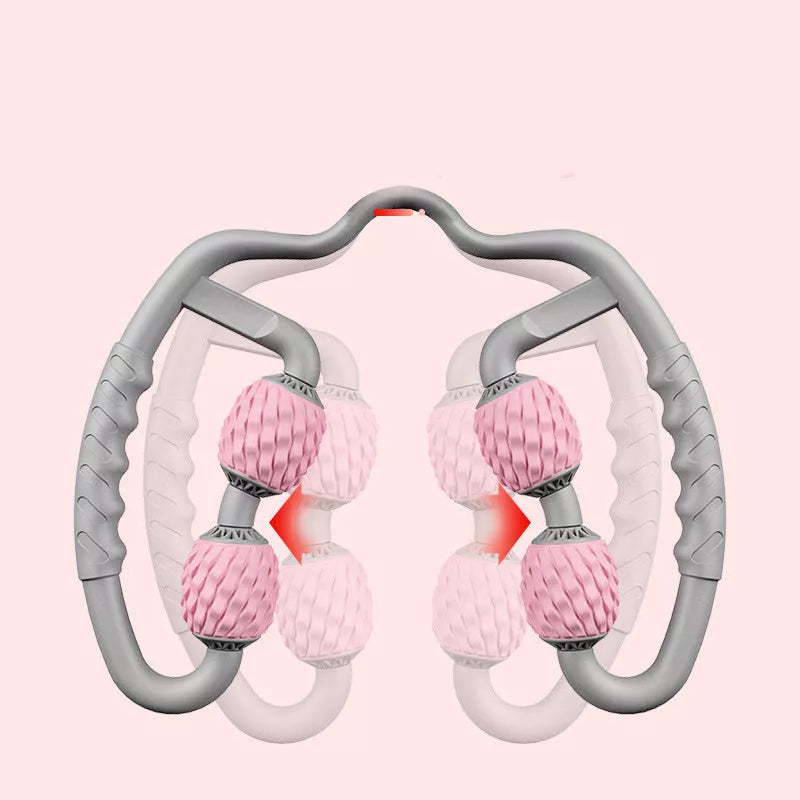 Compact leg massager in various colors for targeted muscle relief