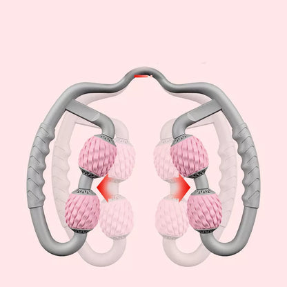 Compact leg massager in various colors for targeted muscle relief