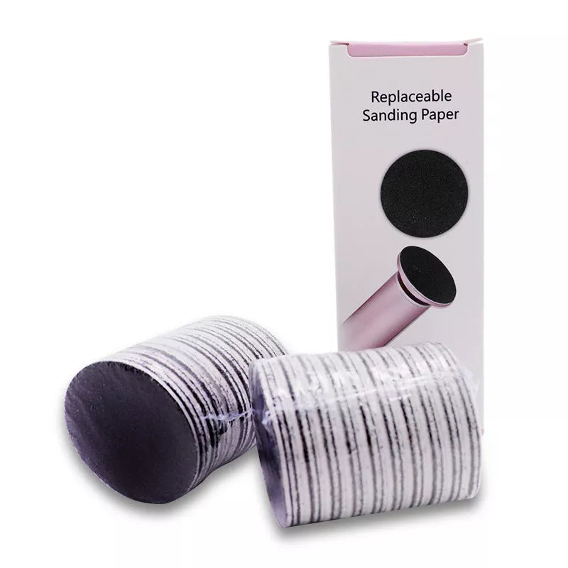 Electric Foot Callus Remover with adjustable speed and 360-degree rotation for effective foot care