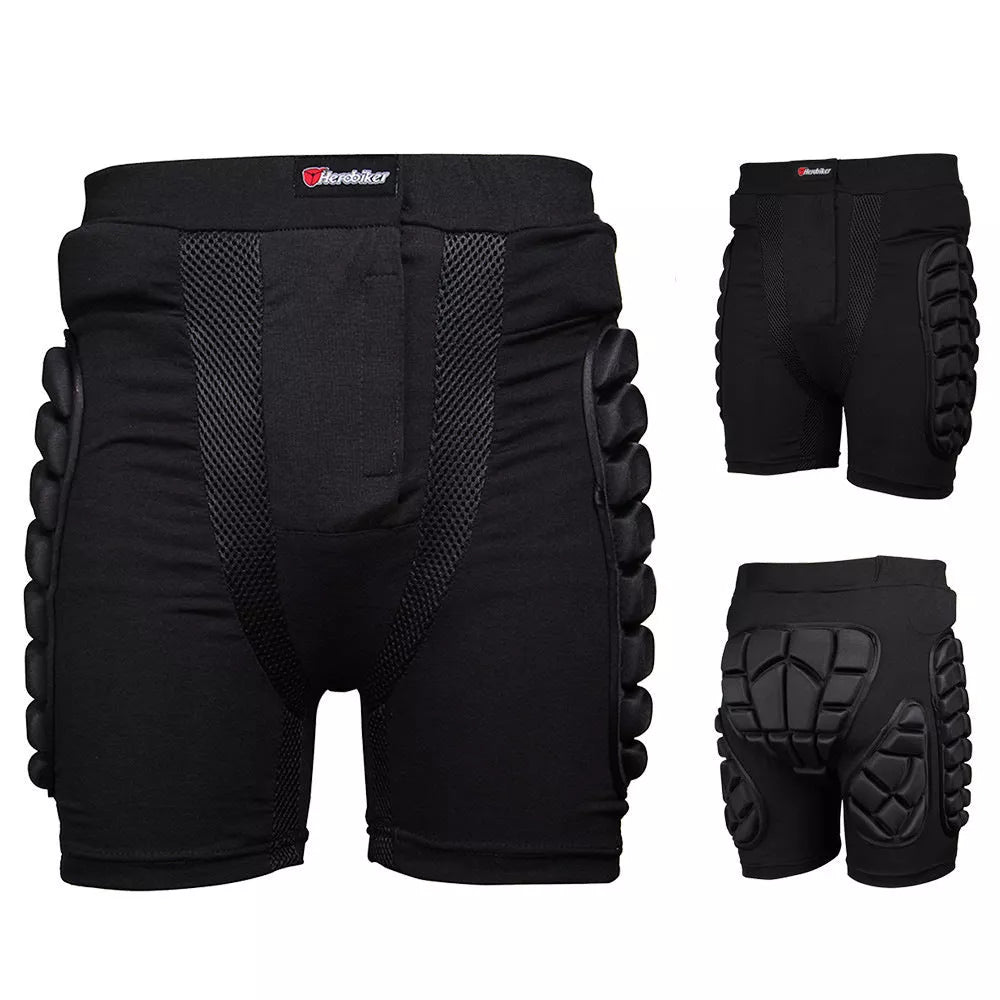 Cycling Hockey Pants with high-quality hot pressing EVA foam for impact resistance