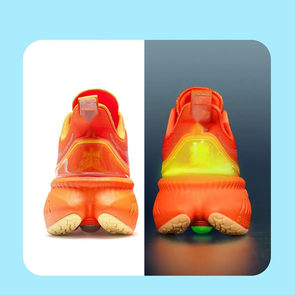 Low-top running shoes with PU mesh upper, rubber sole, and embroidery details in various colours