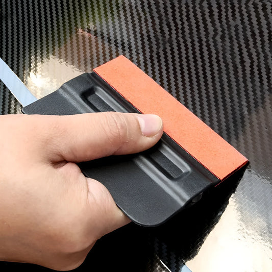 Car film scraper tool with four texture options for vinyl wrap and window tint removal