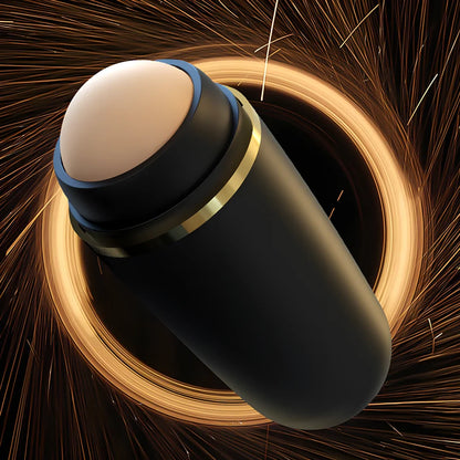 Portable volcanic stone oil absorbing ball measuring 3×8×2cm in white, black, and pink colour options