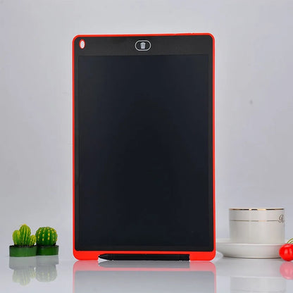 LCD handwriting board for children in black, blue, green, or red with stylus pen and clear button