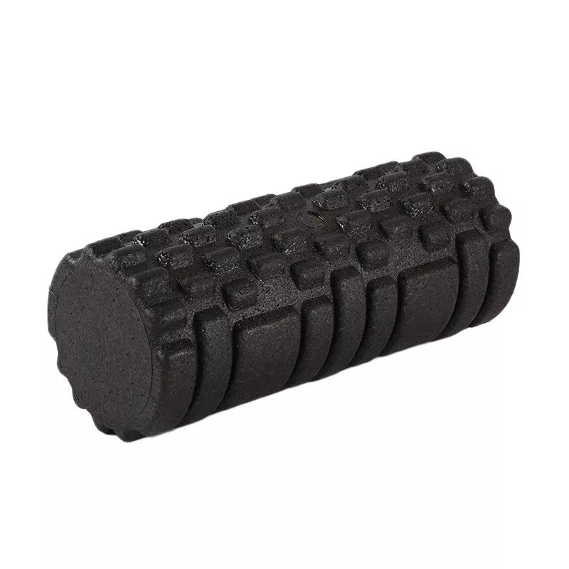 Black Hollow Sports Foam Roller for balance, pilates, and fitness