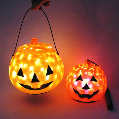 Halloween LED Sky Star Pumpkin Lamp for festive home and party decorations