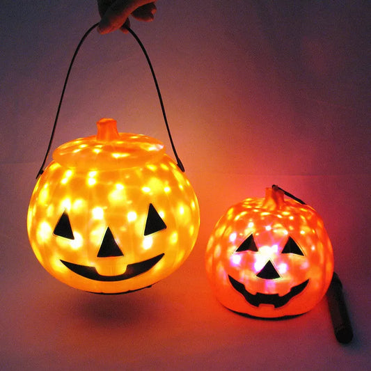 Halloween LED Sky Star Pumpkin Lamp for festive home and party decorations