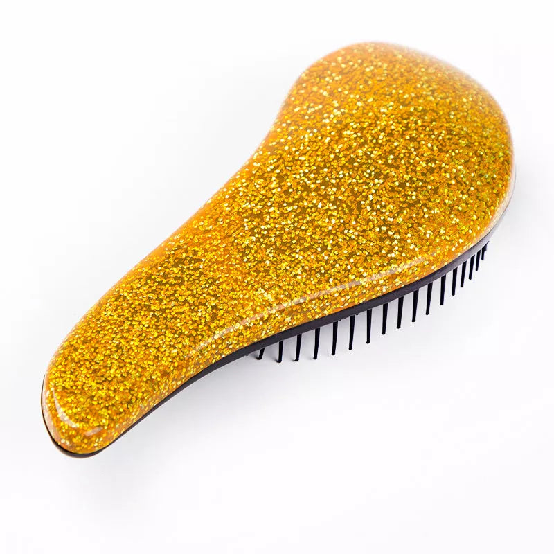 Massage Comb in various colors for gentle hair detangling and scalp stimulation