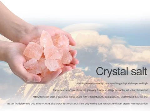Himalayan salt lamp with warm, soothing glow and color-changing capabilities for air purification and relaxation