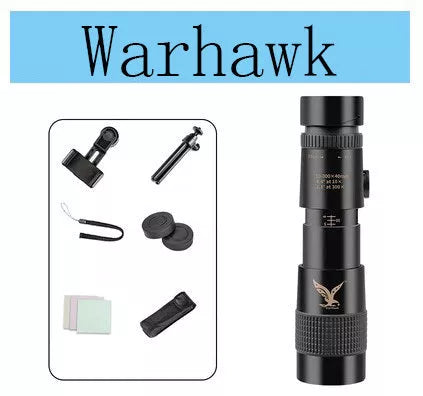 Telescopic Monocular HD Telescope with 10x300 magnification, waterproof and shockproof design