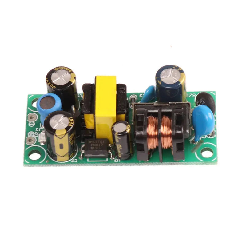 YS-U5S metal-housed switching power board module for AC to DC conversion.