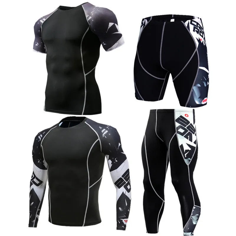 Quick-drying running suit in blue, made from milk silk and 90% polyester, available in multiple sizes and colours.