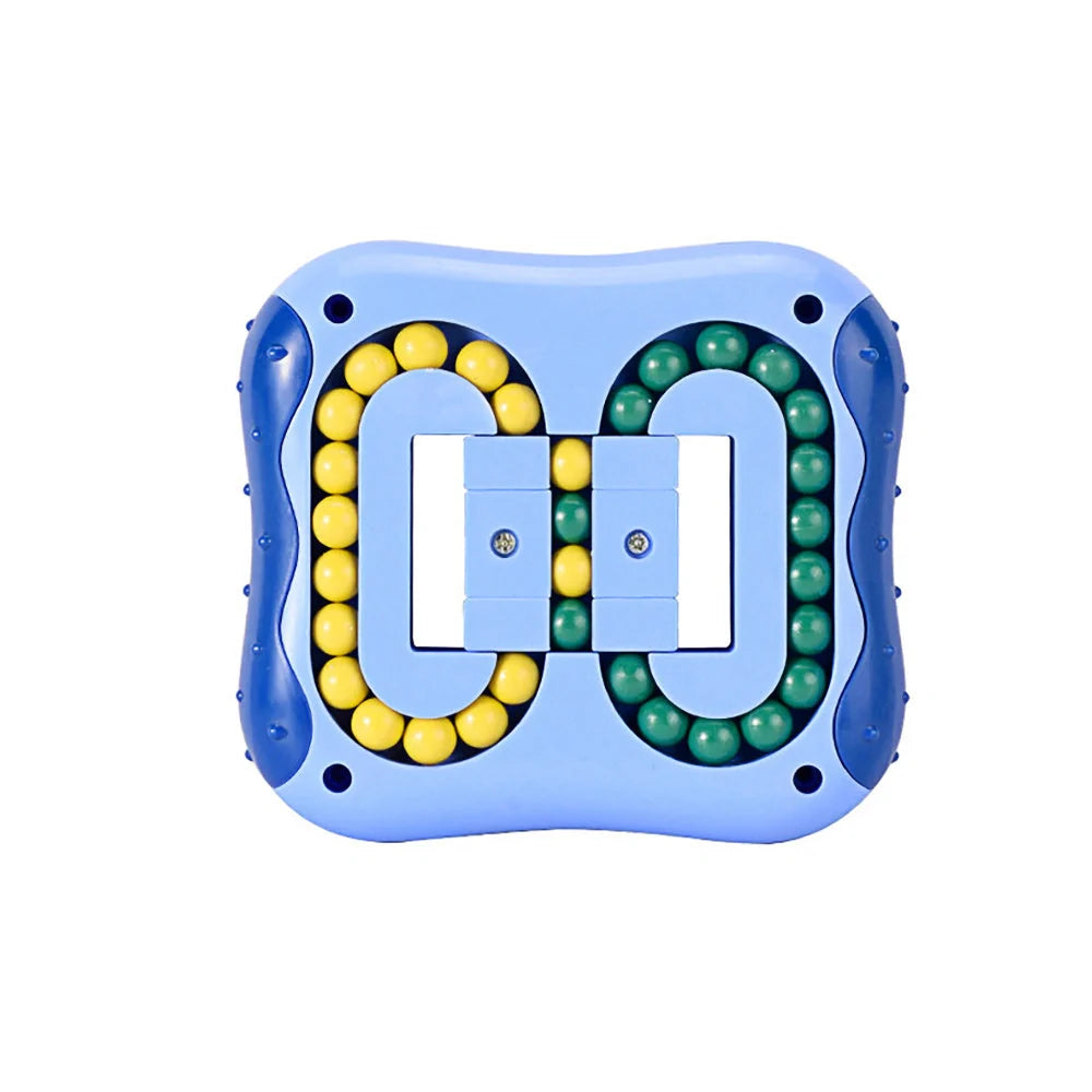 Little Magic Beans Toy - blue stress-relieving cube for kids