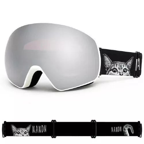 NANDN SNOW ATTITUDE NG8 ski goggles with UV400 protection in various colors