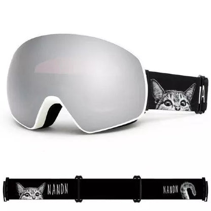 NANDN SNOW ATTITUDE NG8 ski goggles with UV400 protection in various colors