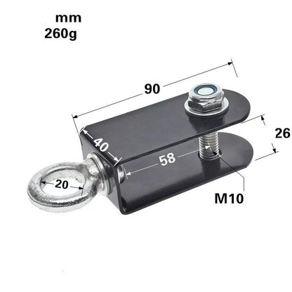 Aluminum alloy fitness equipment guide wheel with smooth pulley action