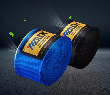 Boxing Sanda Hand Strap in red, blue, black, yellow, white for Muay Thai and MMA
