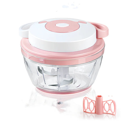 Compact home ginger garlic blender with 400ml bowl and 3 stainless steel blades for quick kitchen prep