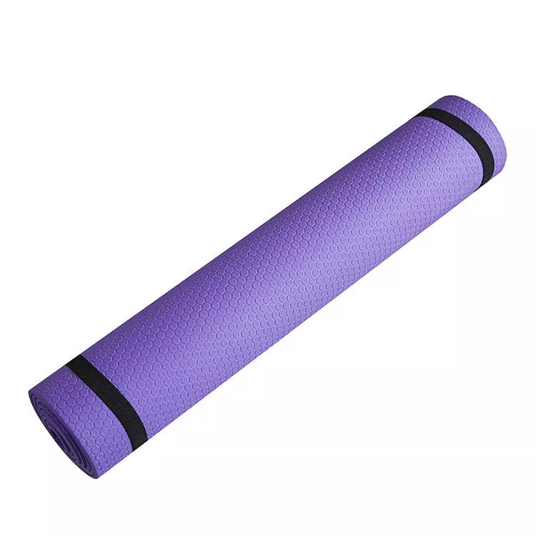 Moisture-proof thickened EVA yoga mat in various colors and thicknesses