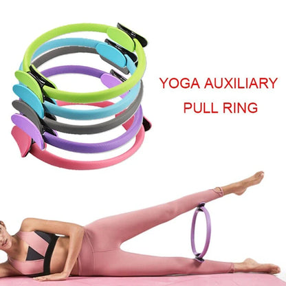 Dual Exercise Pilates Ring for core strengthening and posture correction in various colors