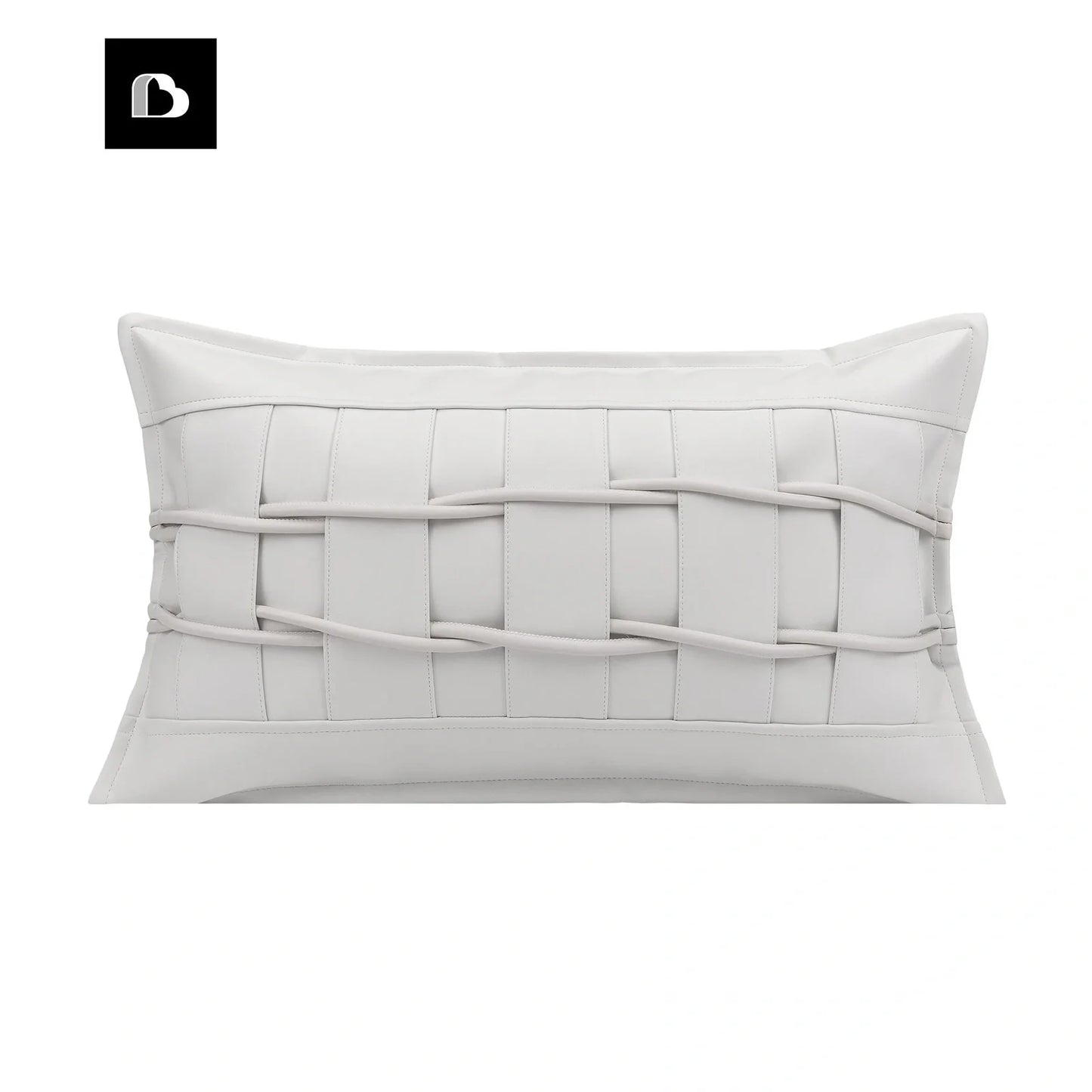 Modern minimalist square living room pillow with removable cover in 30x50cm dimensions