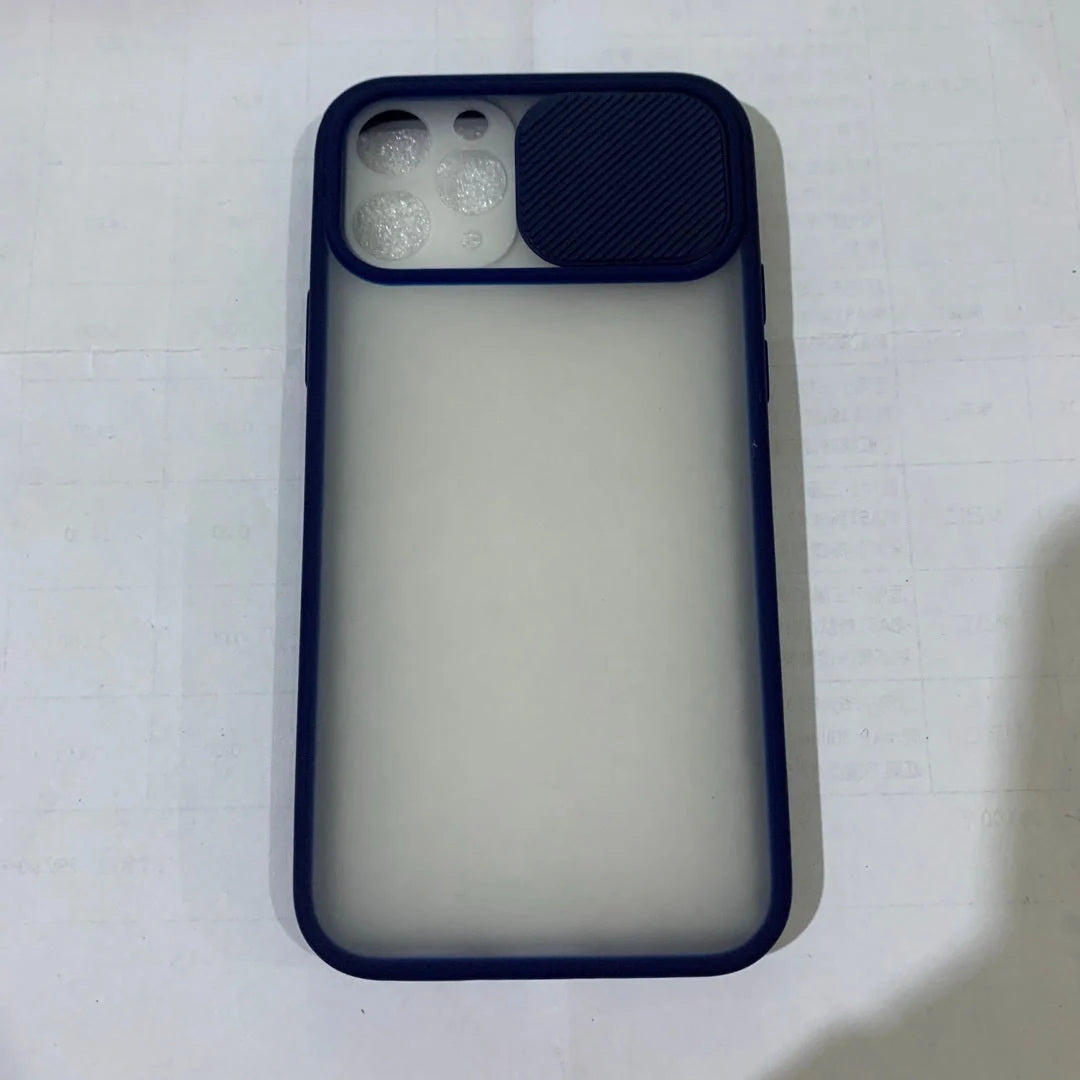 Frosted Surface Camera Protection Mobile Phone Case with Starry Sky Design for iPhone