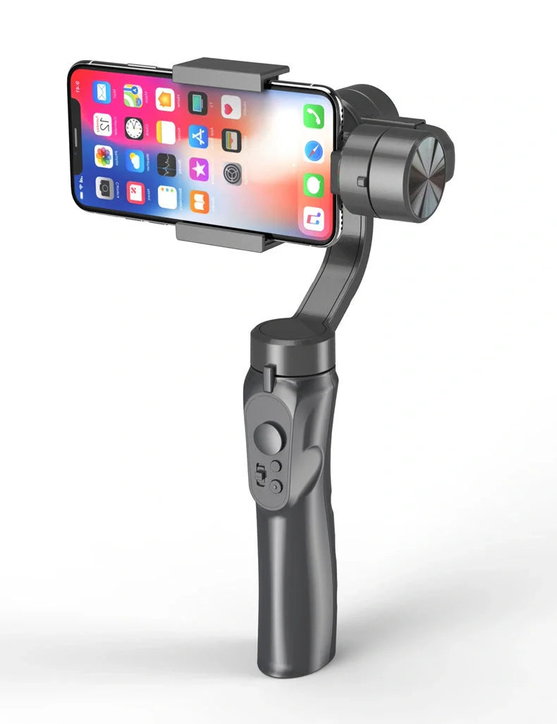 3-Axis Phone Gimbal Stabilizer for Apple iPhones in Black