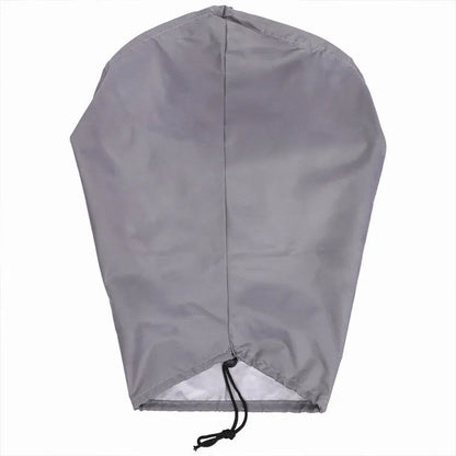 New energy vehicle charging port waterproof cover with drawstring in grey colour