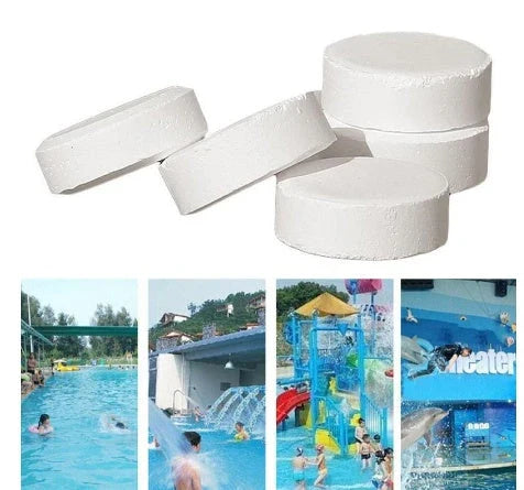 Premium effervescent pool purifier tablets that enhance water clarity and prevent algae growth in swimming pools