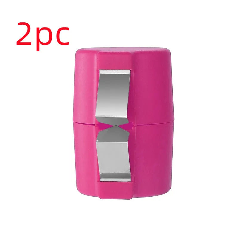 Vibrant coloured egg shell opener tool for clean cracking and beating in kitchen