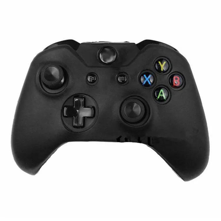 Xbox One controller with soft silicone protective case in blue camouflage colour
