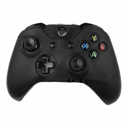 Xbox One controller with soft silicone protective case in blue camouflage colour