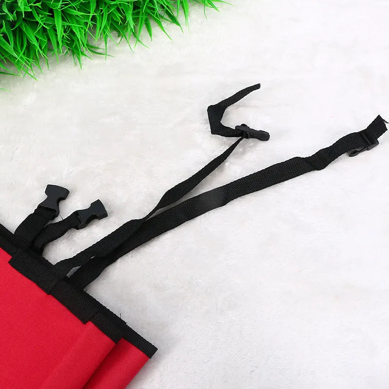 Black waterproof dog and cat car seat pad measuring 135x135cm on a vehicle seat.
