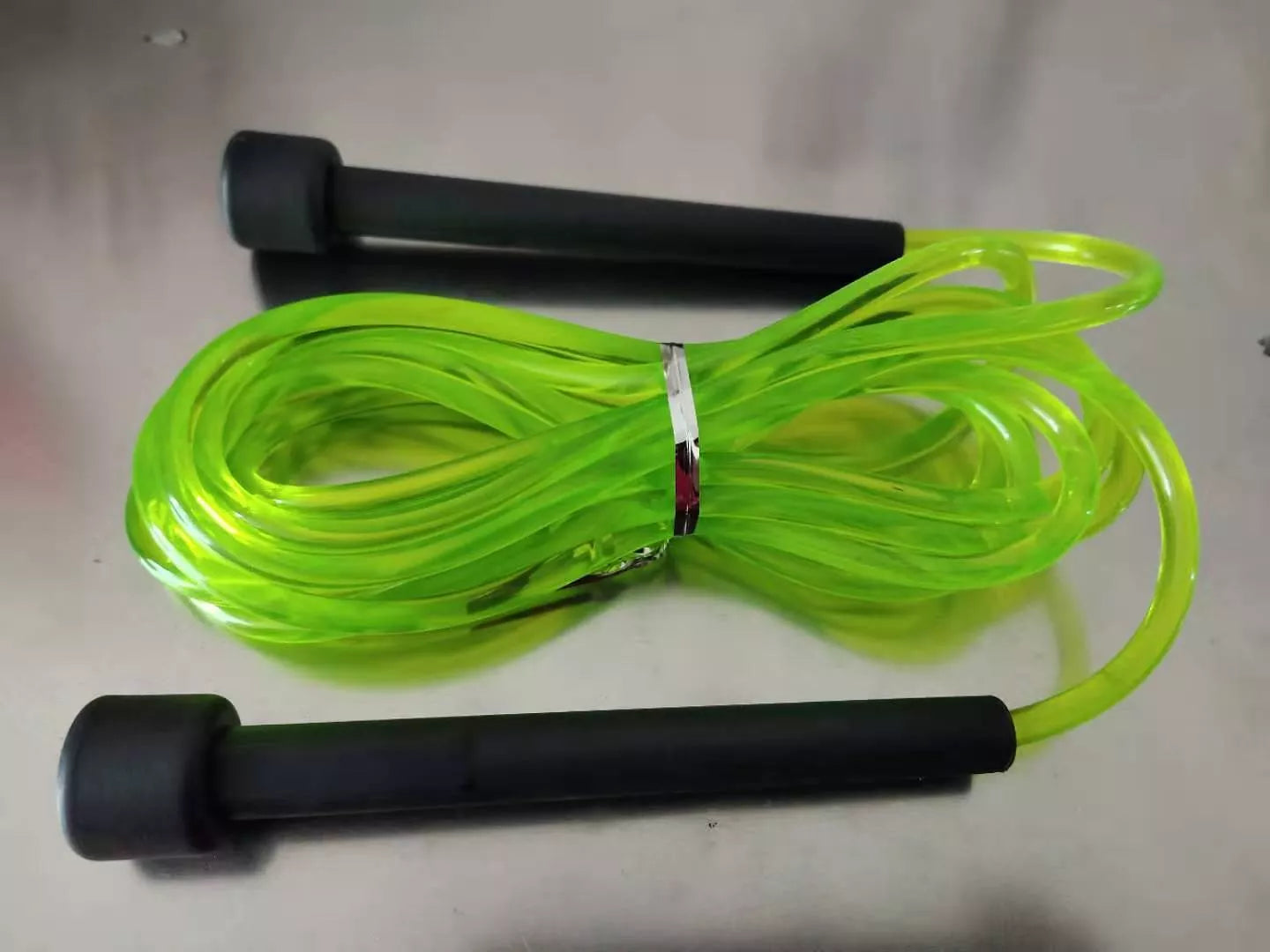 Quick Skipping Rope with thin handle for speed training in vibrant colors