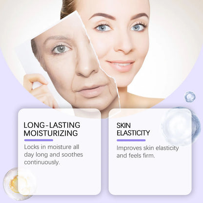 30g jar of moisturising daily neck cream containing retinol and ceramides