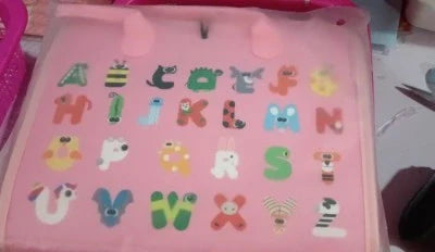 Children's busy board with dressing and buttoning features for early learning