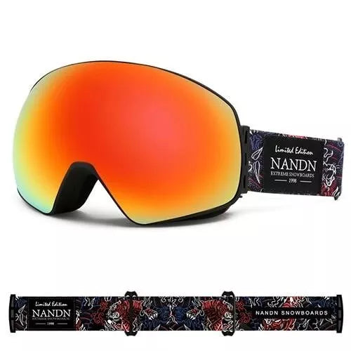 NANDN SNOW ATTITUDE NG8 ski goggles with UV400 protection in various colors
