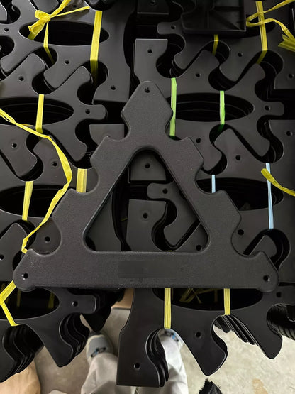 PVC Fitness Dumbbell Rack Holder for home gym organization