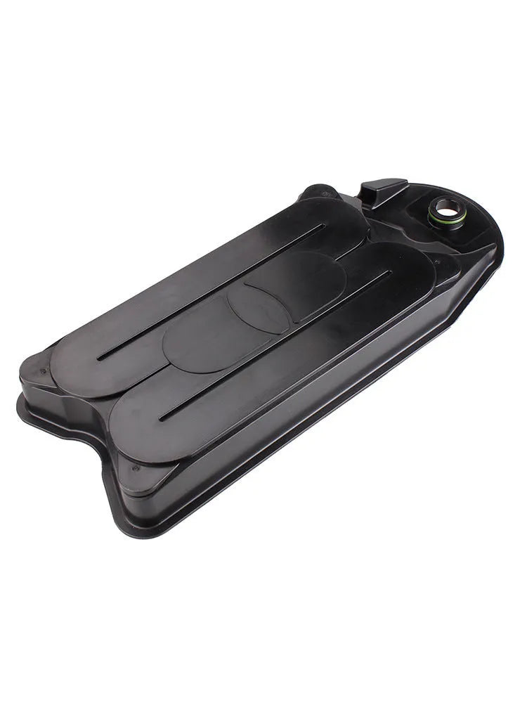 Black OFI068 crankcase ventilation filter for Ram trucks with 6.7L Cummins engine.