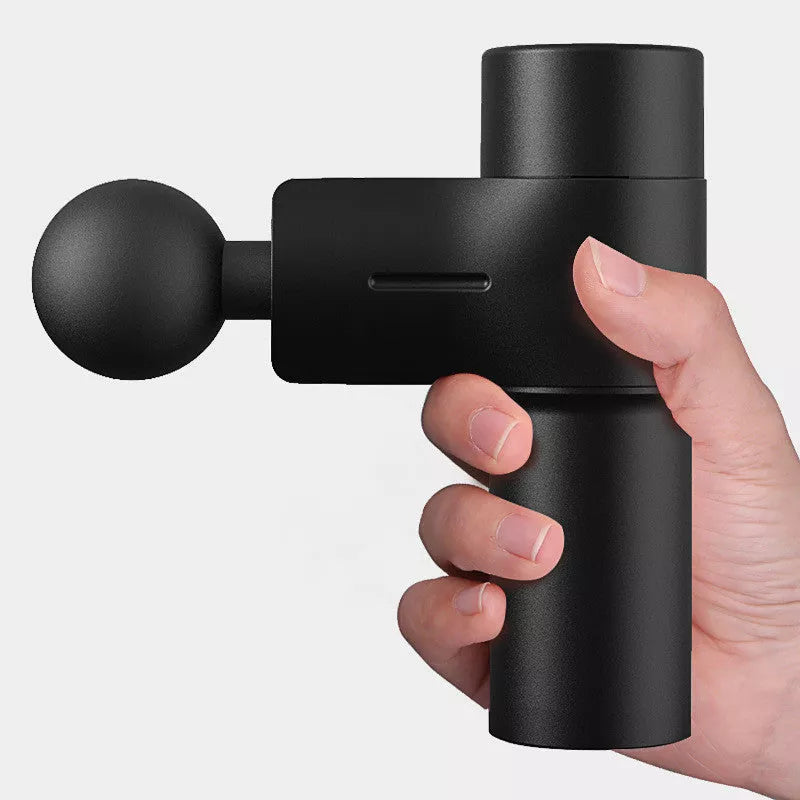 Portable USB rechargeable electric muscle relaxation massager in multiple colors