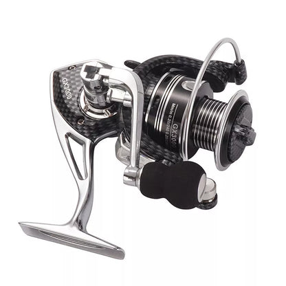 Metal Double Bearing Fishing Reel with specifications GX1000 to GX7000