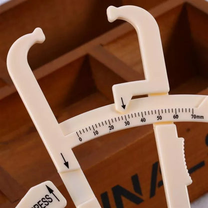 Fat Caliper Skin Fold Thickness Meter for accurate body fat measurement