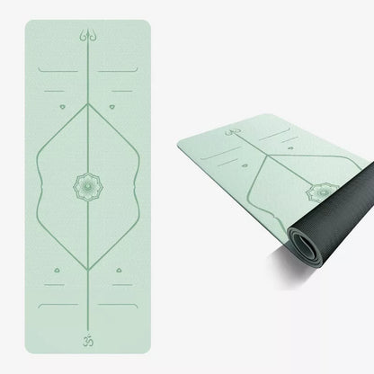 Pido TPE yoga mat in selected color, perfect for beginners with non-slip surface