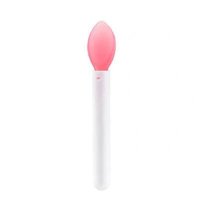Jelly Lip Mask pot with application brush showing transparent gel texture