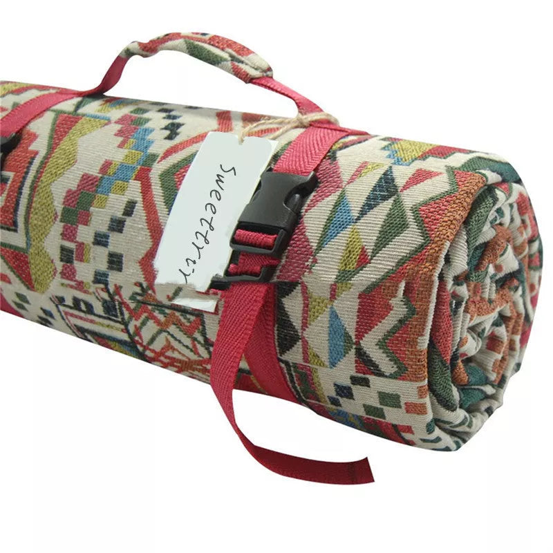 Outdoor Moisture-proof Tent Thickened Lawn Picnic Mat in various colors and sizes