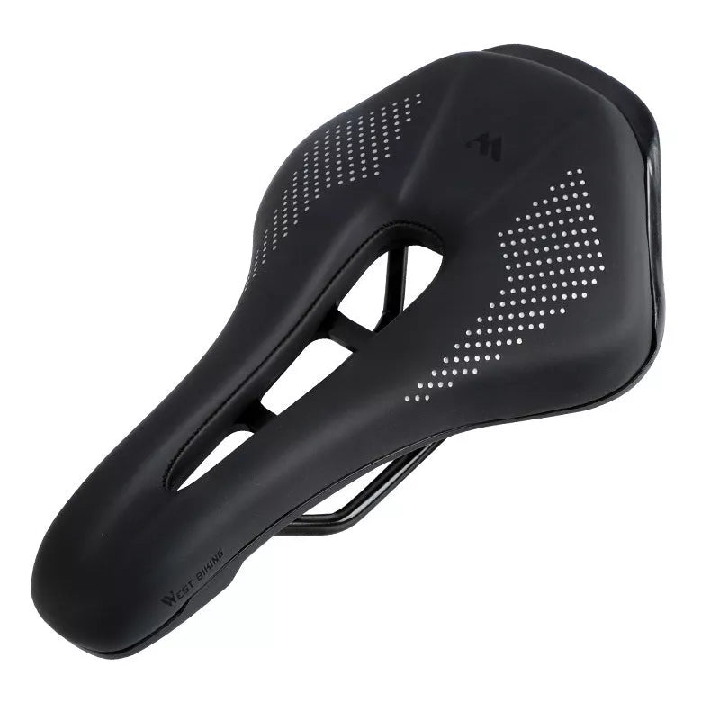 Lightweight hollow design bicycle seat for mountain and road bikes